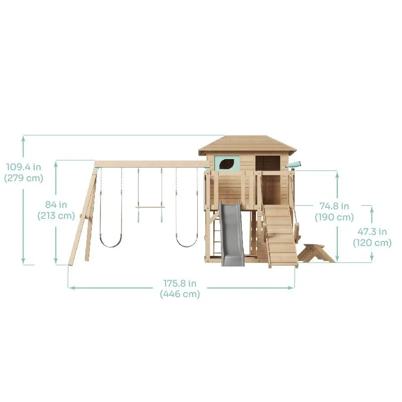 Stellara Spielturm (Large) – Unbegrenzter Outdoor-Spielspaß - Outdoor Playset
