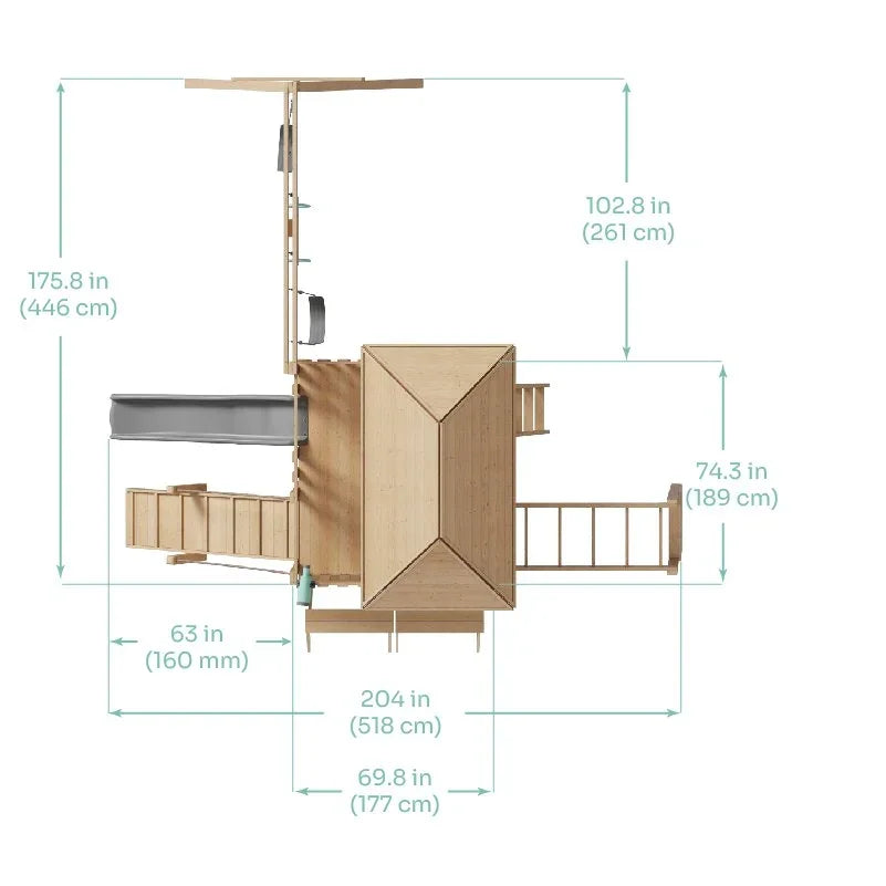 Stellara Spielturm (Large) – Unbegrenzter Outdoor-Spielspaß - Outdoor Playset