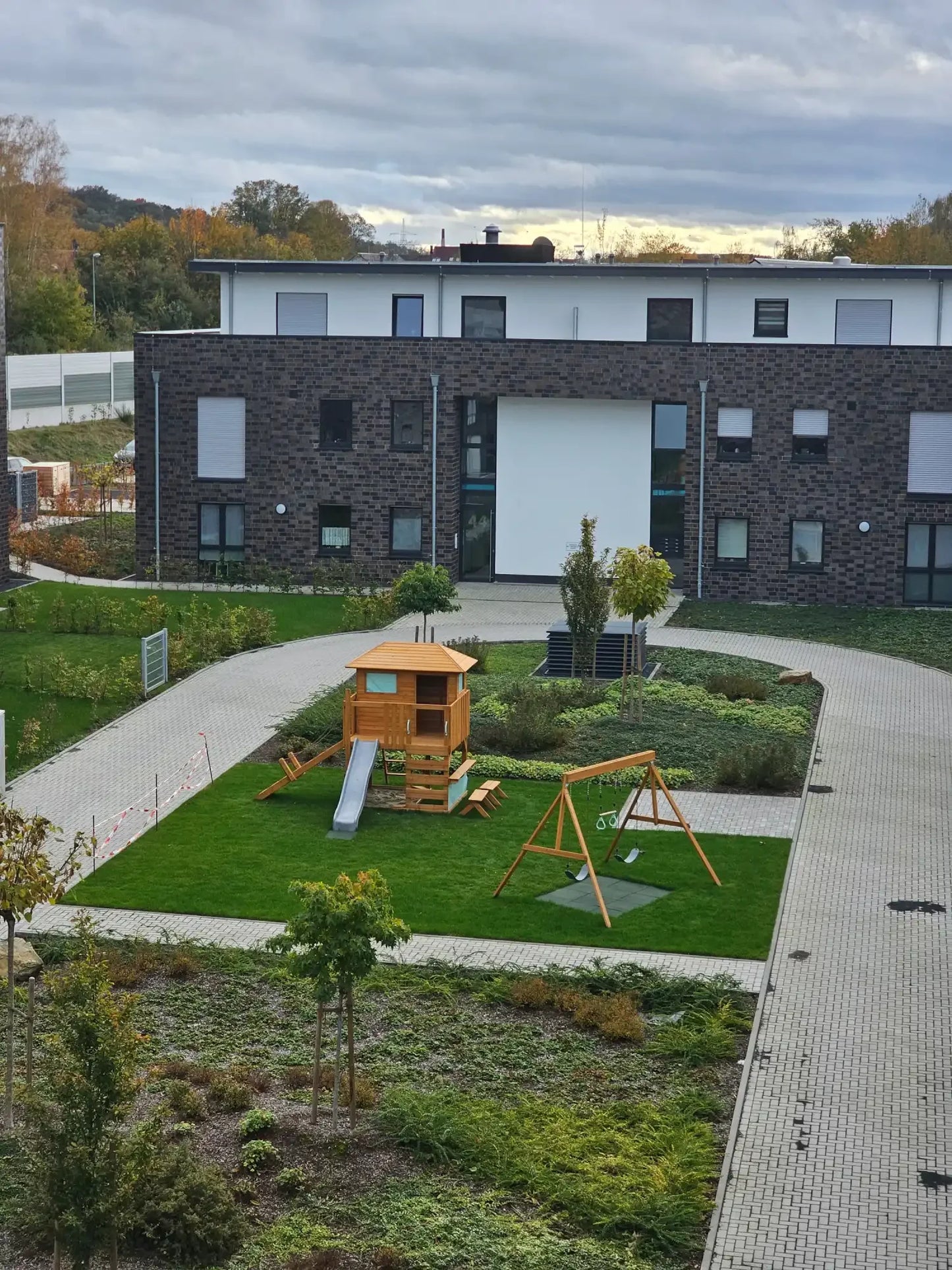 Himmelsstürmer – 3-fach Schaukel für Karussello Spieltürme - Outdoor Playset