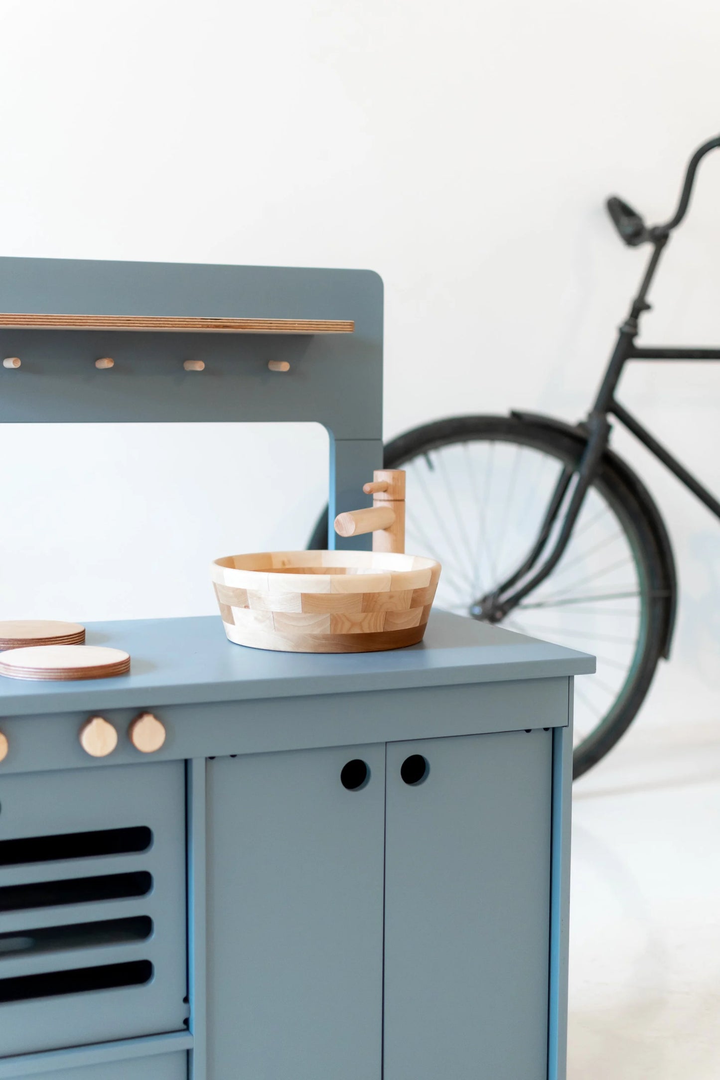 Midmini Kinderküche - Montessori Spielküche zum Kochen und Spielen