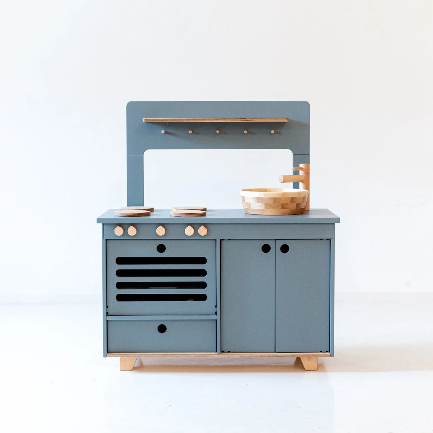 Midmini Kinderküche - Montessori Spielküche zum Kochen und Spielen