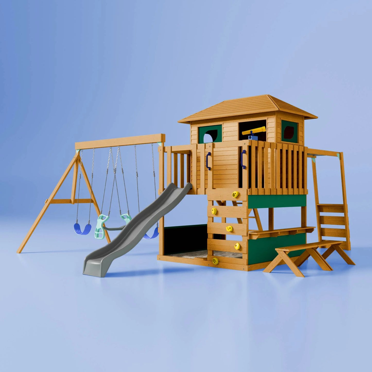 Stellara Spielturm (Large) von Karussello – unbegrenzte Entdeckungen für kleine und große Abenteurer - Opal Green