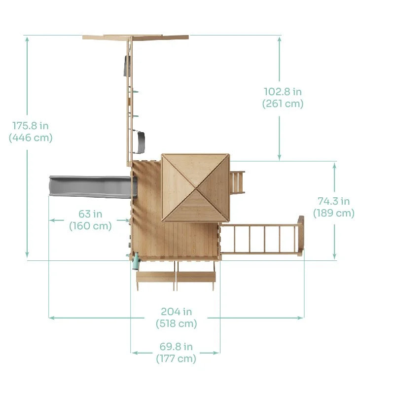 Stellara Spielturm (Large) – Unbegrenzter Outdoor-Spielspaß - Outdoor Playset