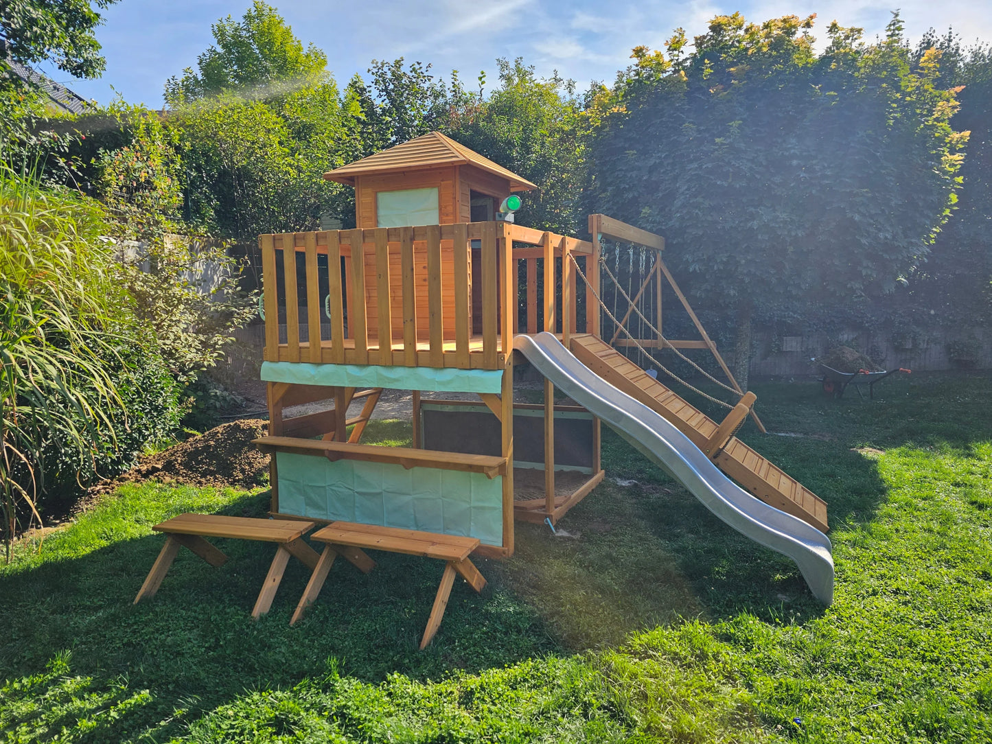 Stellara Spielturm (Large) – Unbegrenzter Outdoor-Spielspaß - Outdoor Playset