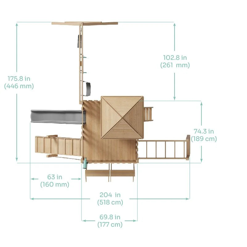 Stellara Spielturm (Large) – Unbegrenzter Outdoor-Spielspaß - Outdoor Playset