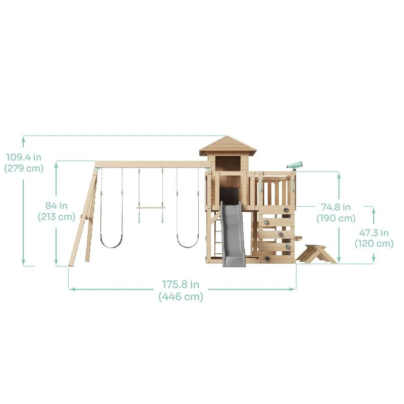Stellara Spielturm (Large) – Unbegrenzter Outdoor-Spielspaß - Outdoor Playset