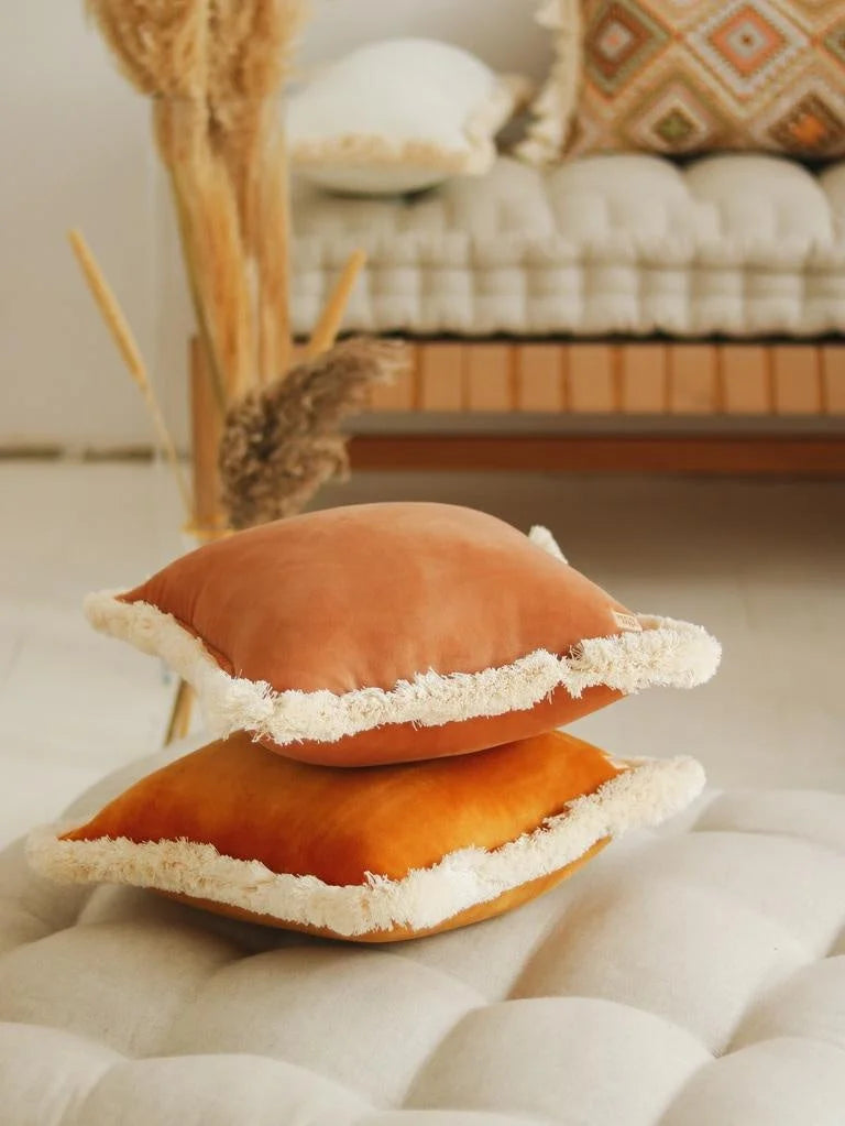moimili Bolster „Boho Tribe“ mit Fransen