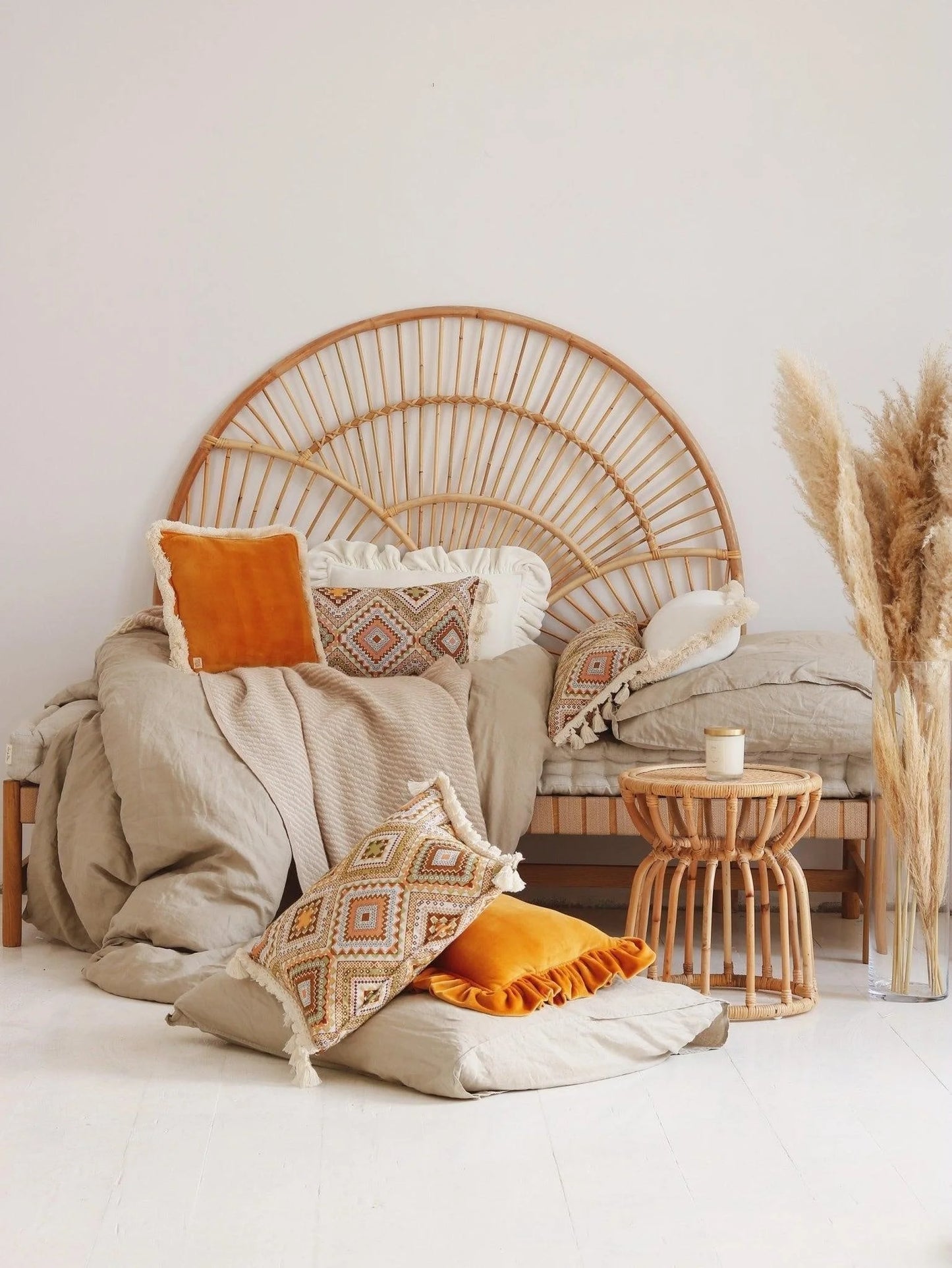 moimili Bolster „Boho Tribe“ mit Fransen