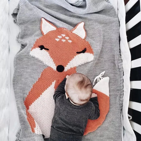 Annie & Charles Fuchs Babydecke Annie & Charles | Textildecke & Empfangsdecken