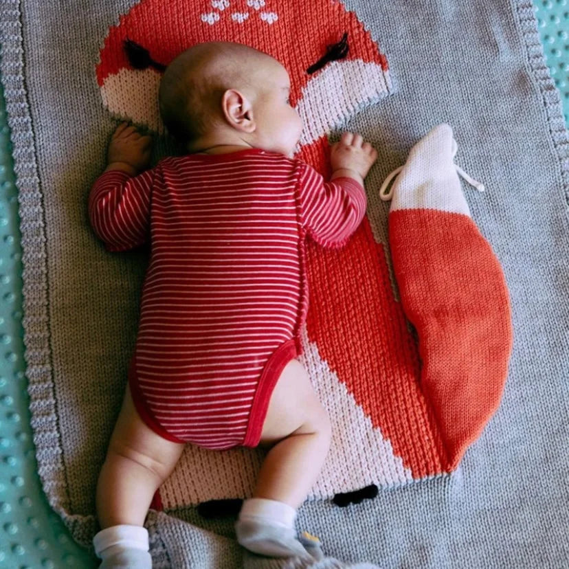 Annie & Charles Fuchs Babydecke Annie & Charles | Textildecke & Empfangsdecken