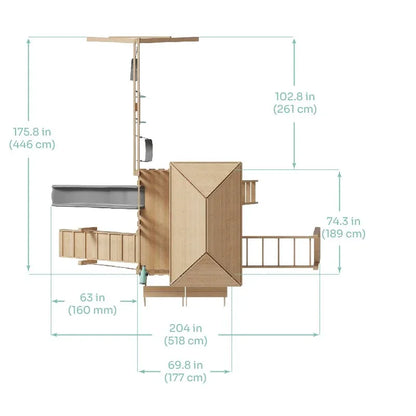 Stellara Spielturm (Large) – Unbegrenzter Outdoor-Spielspaß - Outdoor Playset