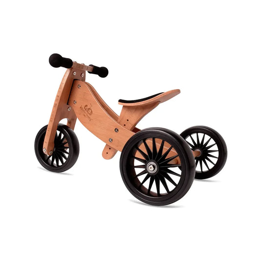 Kinderfeets Tiny Tot PLUS 2-in-1 Bike - Brown