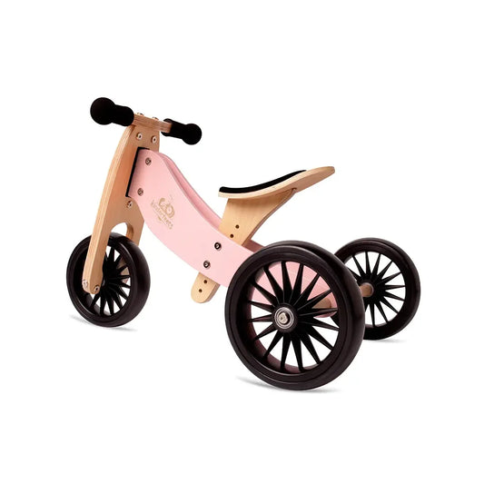 Kinderfeets Tiny Tot PLUS 2-in-1 Bike - Pink