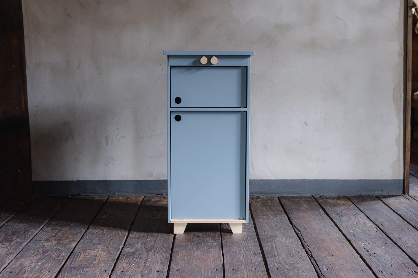 Midmini Midmini Holzspiel-Kühlschrank - Sortierte Farben
