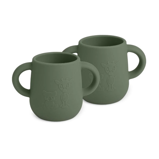 nuuroo nuuroo Robuste Trinkbecher mit Griffen - 2er Pack