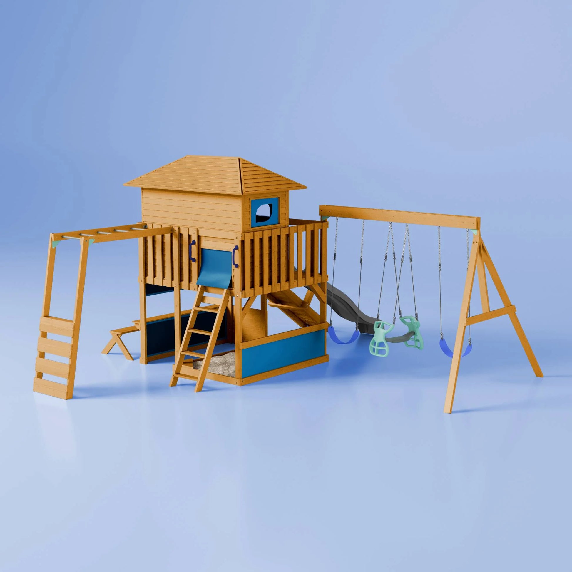 Stellara Spielturm (Large) von Karussello – unbegrenzte Entdeckungen für kleine und große Abenteurer - Outdoor Playset